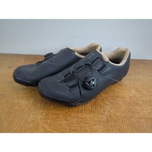 Shimano Racing Women's XC3 Bicycle Shoes Hard Sole Sz 7.5 EU 38 Black SHXC300W